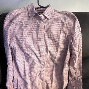 Tommy Hilfiger purple striped shirt button down Medium